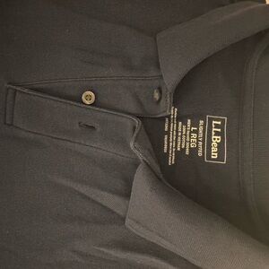 L.L. Bean Navy Polo Shirt